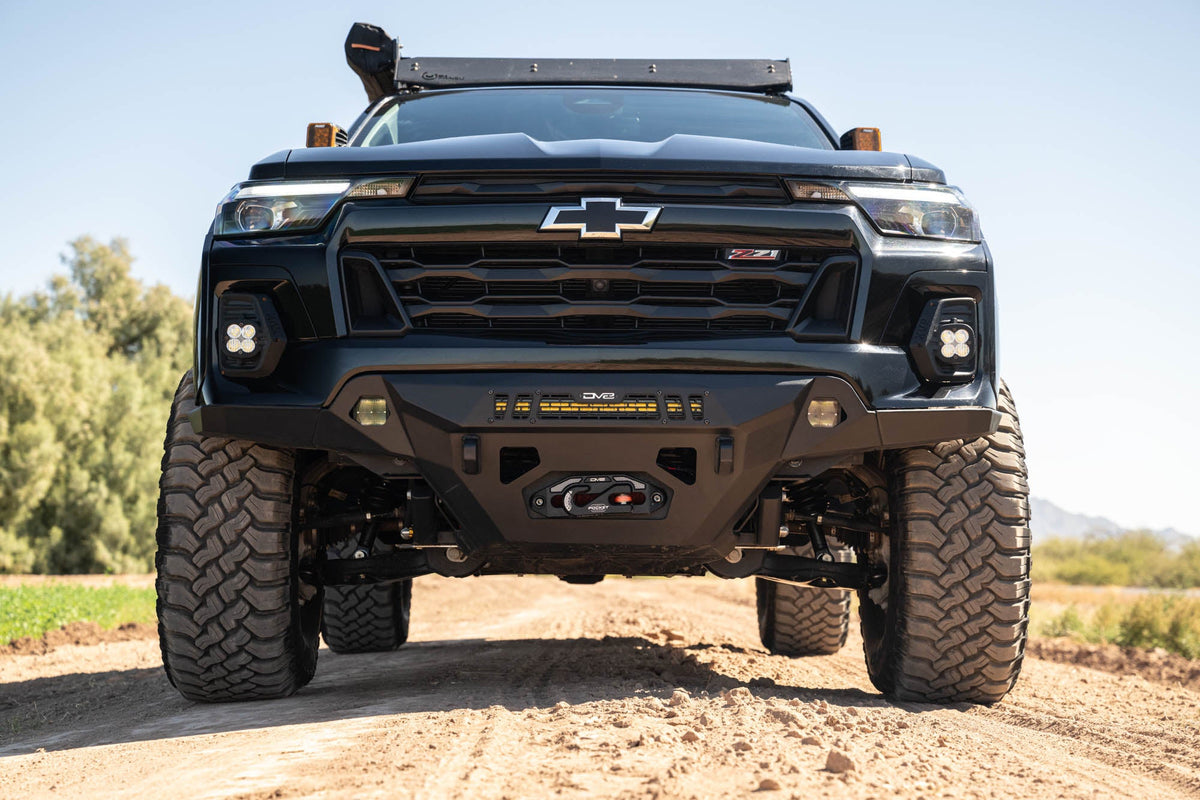 DV8 Offroad - 2023-2026 Chevy Colorado | Spec Series Front Bumper - FBCS3-01