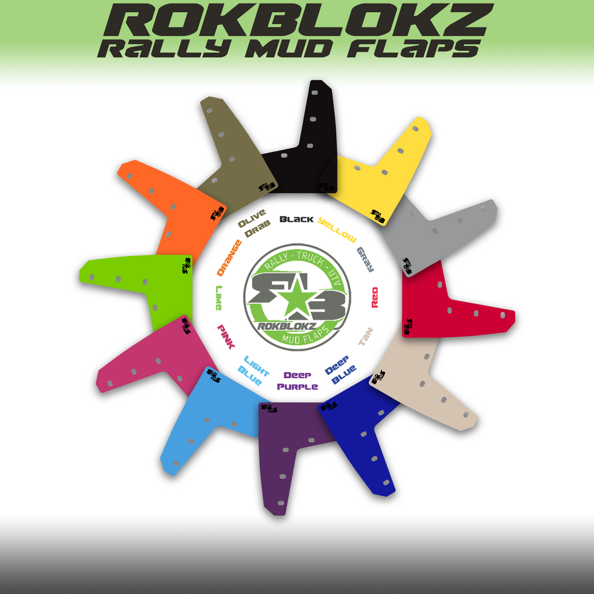 RokBlokz - Ford Transit 2015-2026 Mud Flaps