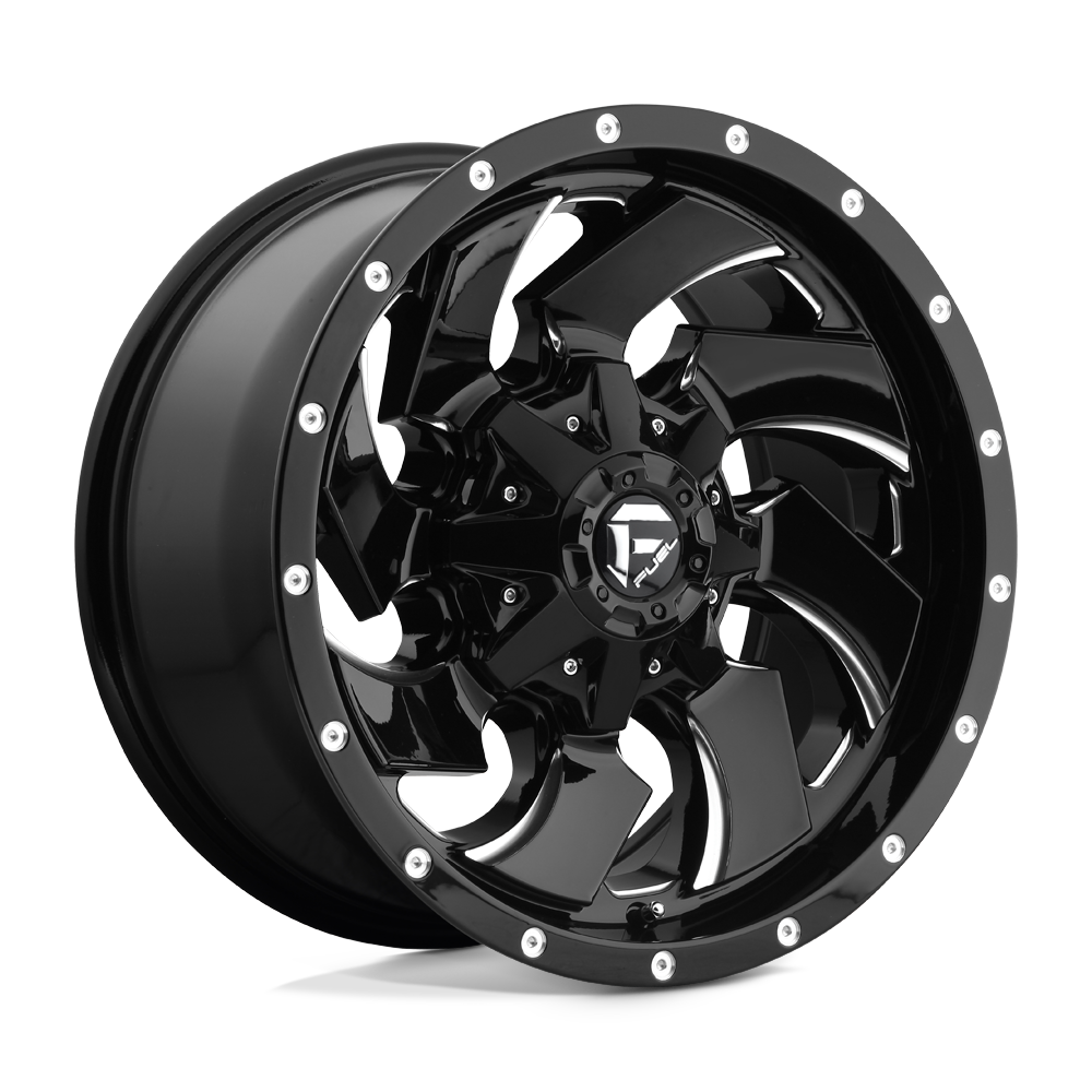 Fuel Off-Road D574 20X8.25 Gloss Black Milled 8x210 -195mm