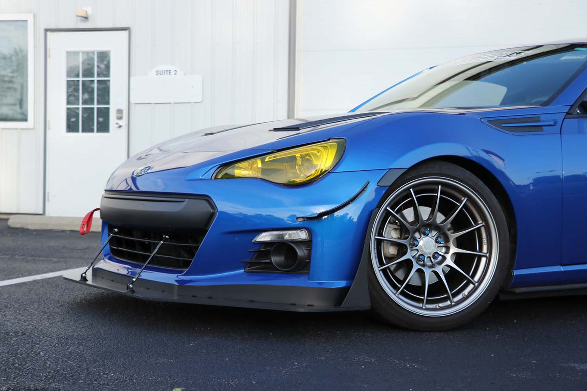 Verus - Carbon Polyweave Adjustable Front Splitter - BRZ/FRS/GT86 - A0036A