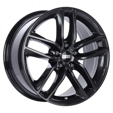 BBS SX 17x7.5 5x120 ET37 Crystal Black Wheel -72.5mm - SX0402CB