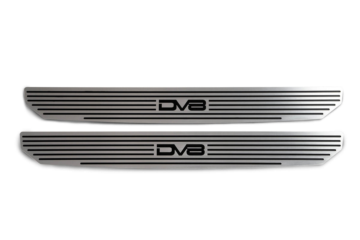 DV8 Offroad - Front Sill Plates with DV8 Logo - D-JL-180014-SIL2
