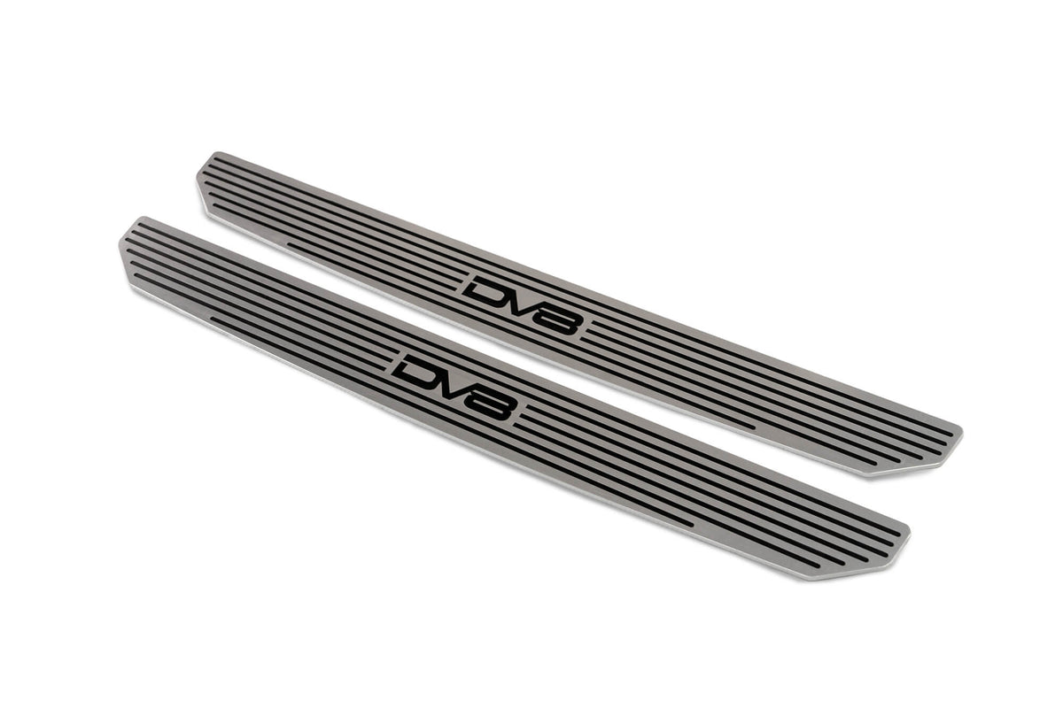 DV8 Offroad - Front Sill Plates with DV8 Logo - D-JL-180014-SIL2