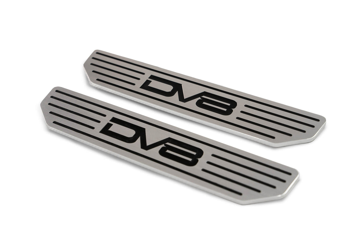 DV8 Offroad - Rear Sill Plates with DV8 Logo - D-JL-180014-SIL4