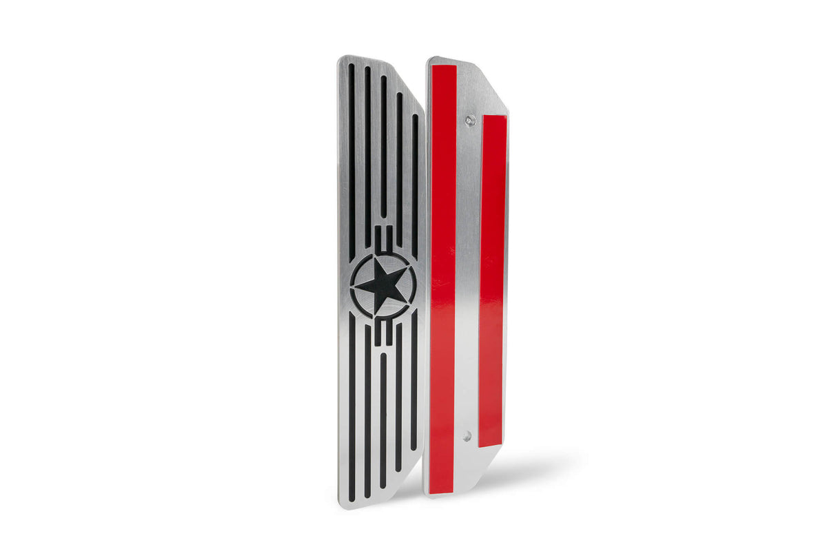 DV8 Offroad - Rear Sill Plates with in.Since 1942 in. Logo - D-JL-180014-STR4