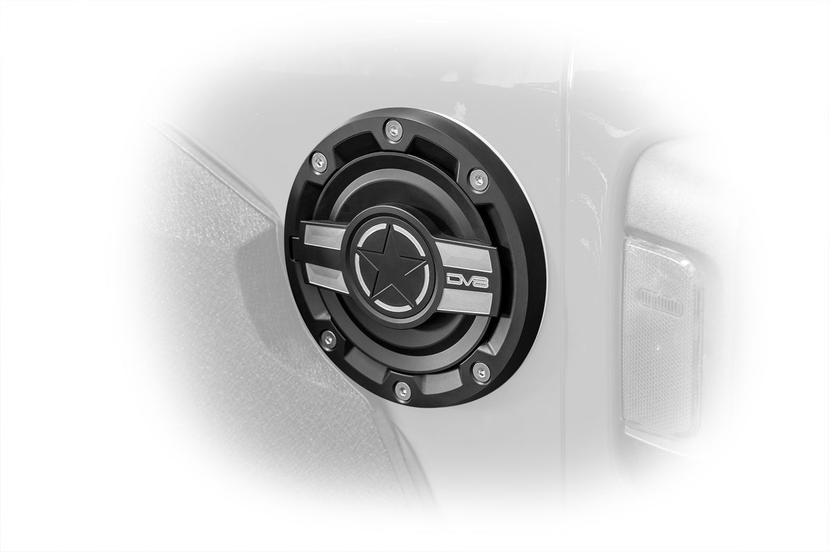 DV8 Offroad - Fuel Door - D-JL-190004-MIL
