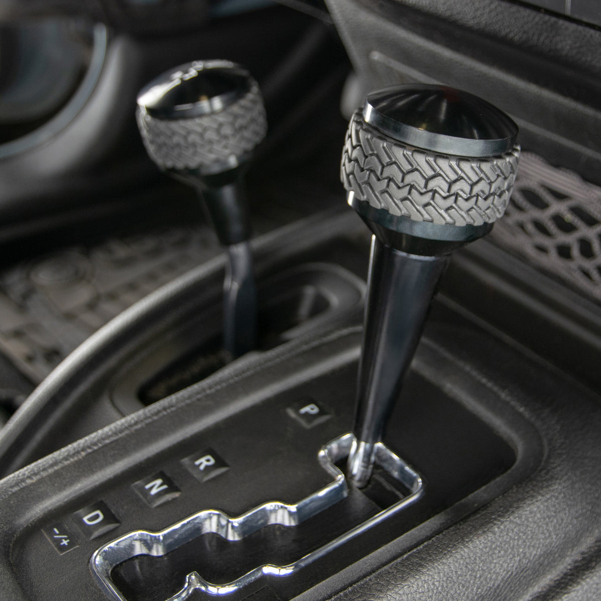 DV8 Offroad - 4WD Shift Knob; Black - D-JP-180011-BK