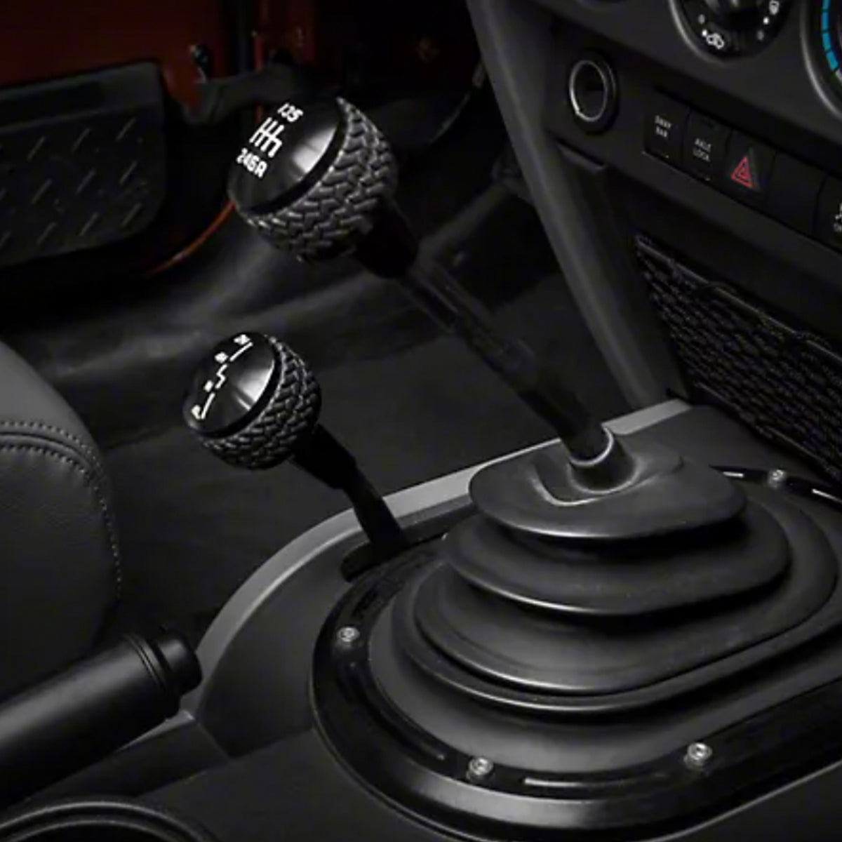 DV8 Offroad - 6-Speed Shift Knob; Black - D-JP-181112-BK