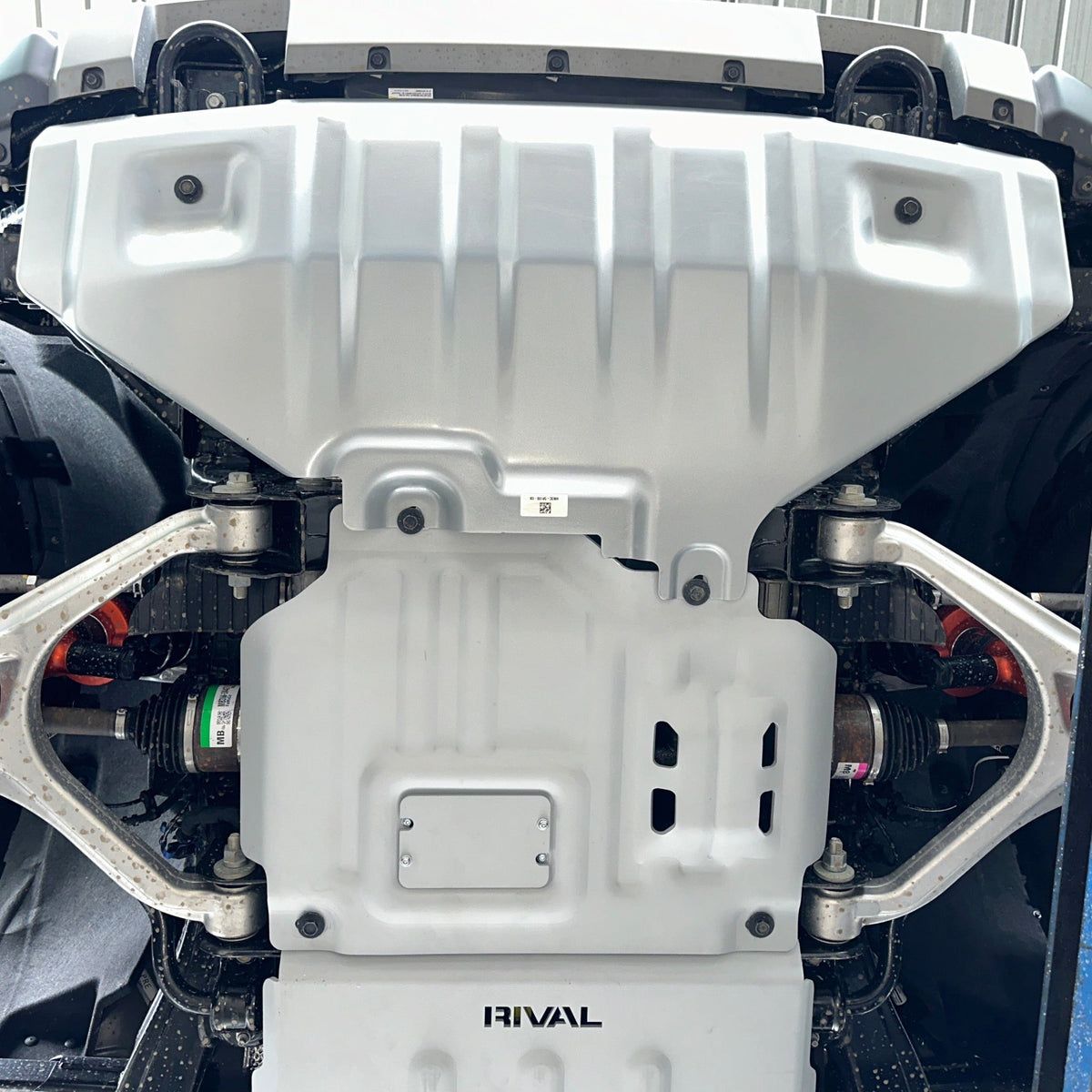 Rival 2024-2025 Ford Ranger Aluminum Engine Skid Plate - 2333.1885.1.6
