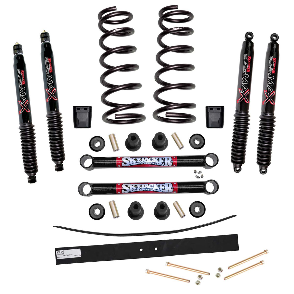 Skyjacker 3.5"KT,05>DGE1500 MEG W/BLK - D301MK-B