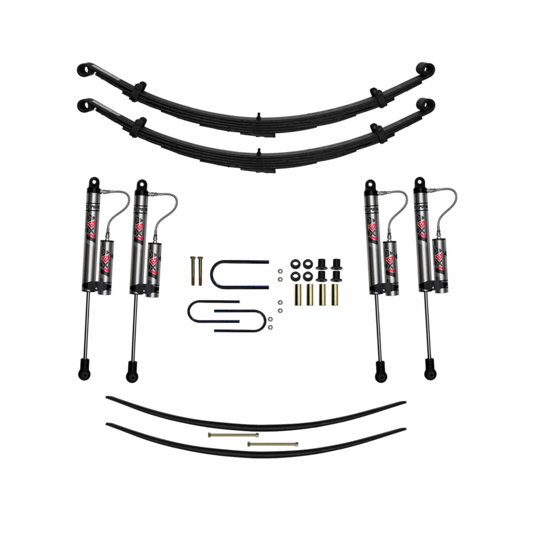 Skyjacker 87-93 Dodge W250 4 In Suspension Lift Kit With Adx M2.0 Aluminum Monotube Shocks - D400CDAK-XM