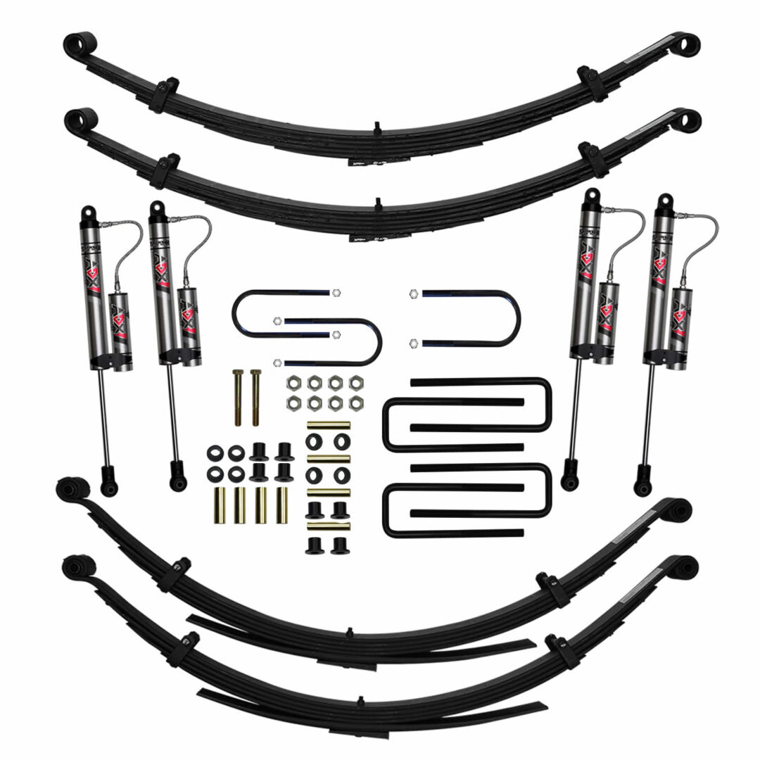 Skyjacker 87-91 Dodge W250 4 In Suspension Lift Kit With Adx M2.0 Aluminum Monotube Shocks - D400CDK-XM