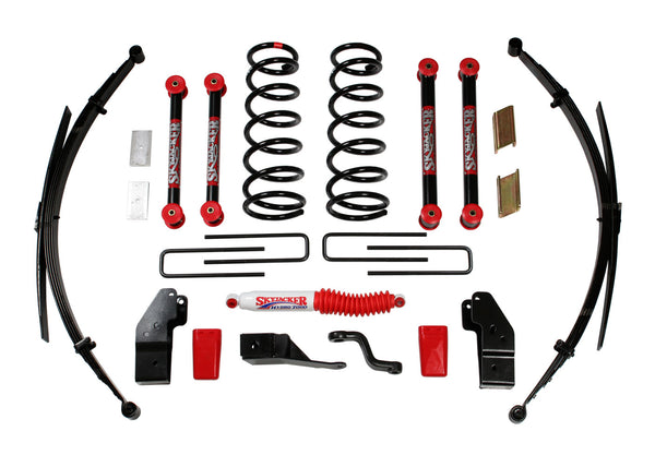 Skyjacker 00-02 Dodge Ram 2500 4.5 In Suspension Lift Kit W/ Adx M2.0 Alum Monotube Shocks - D4512KS-XM
