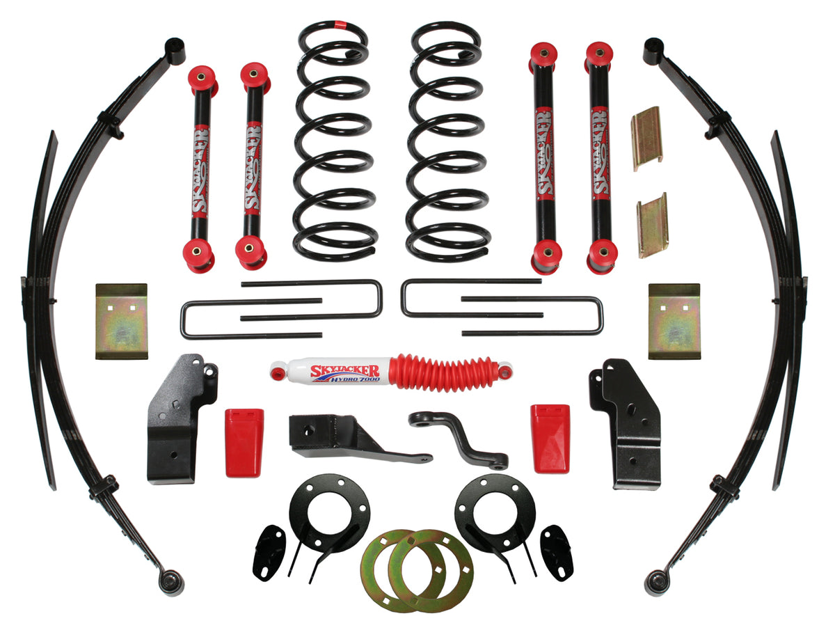 Skyjacker 94-99 Dodge Ram 1500 5 In Suspension Lift Kit With Adx M2.0 Aluminum Monotube Shocks - D502K-XM