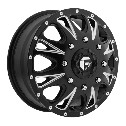 Fuel Off-Road Aluminum Wheels 17X6.5 Throttle D513 Matte Black Milled