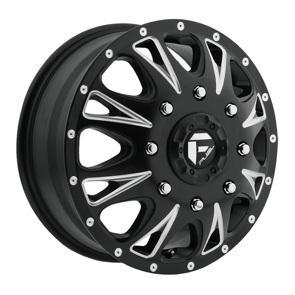 Fuel Off-Road D513 17X6.5 Matte Black Milled 8x165.1 +129mm