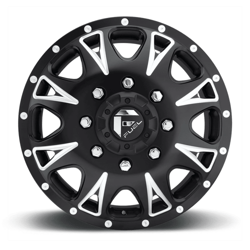 Fuel Off-Road D513 17X6.5 Matte Black Milled 8x200 +129mm