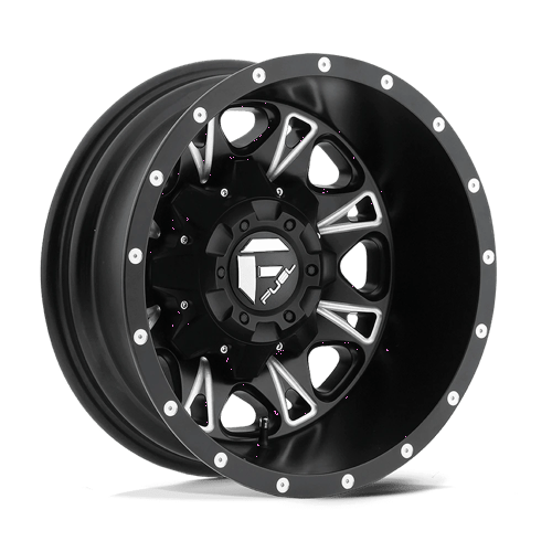 Fuel Off-Road Aluminum Wheels 17X6.5 Throttle D513 Matte Black Milled