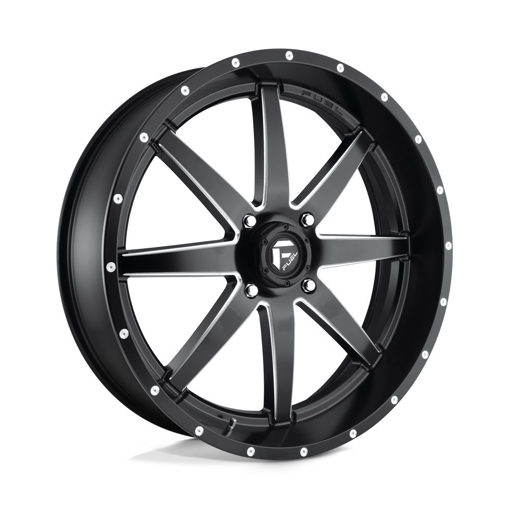 Fuel Off-Road D538 24X7 Matte Black Milled 4x156 +13mm