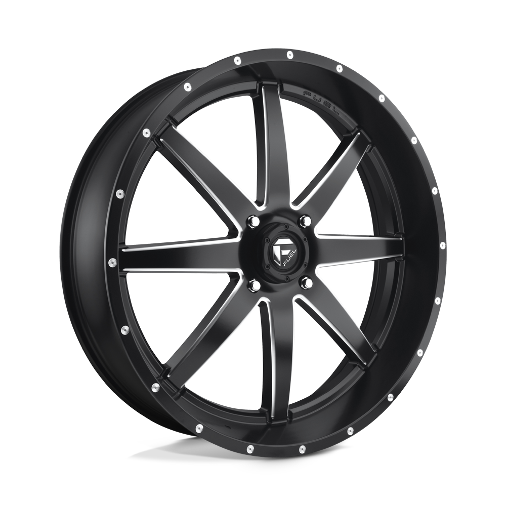Fuel Off-Road D538 26X7 Matte Black Milled 4x137 +13mm