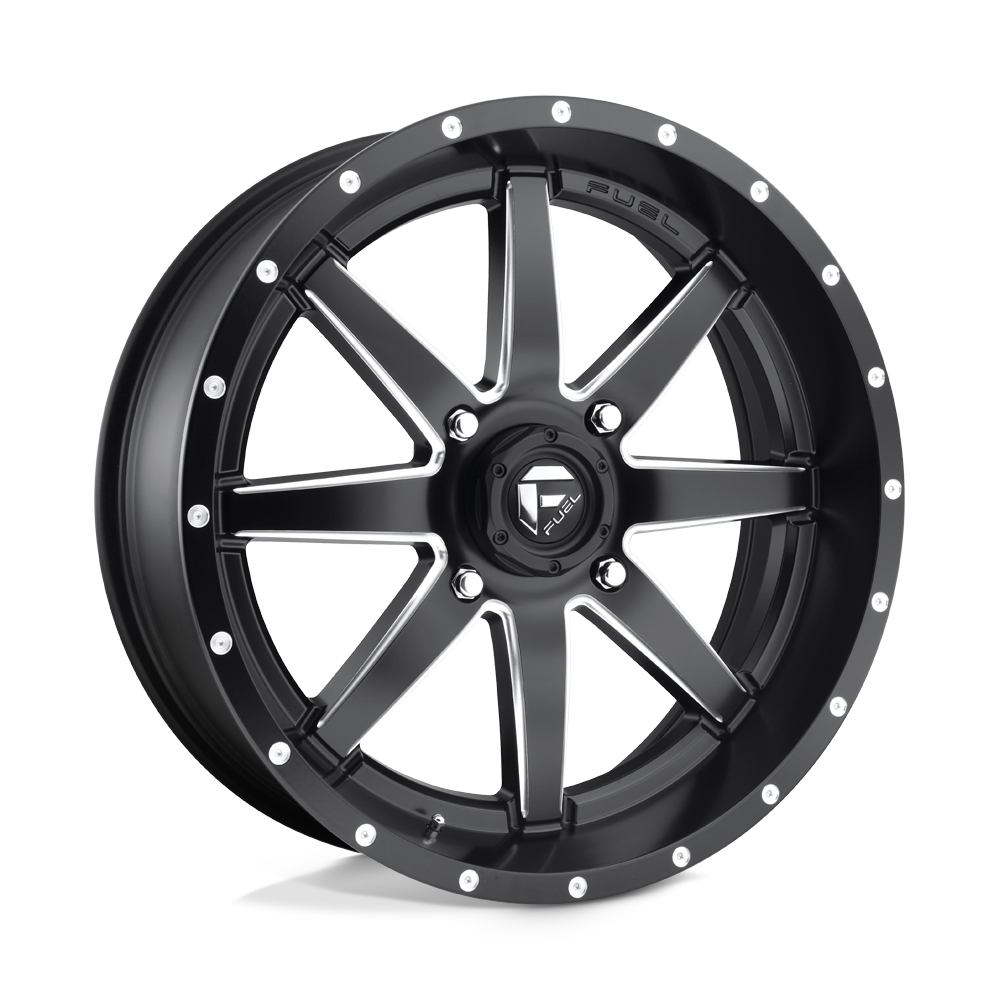 Fuel Off-Road D538 20X7 Matte Black Milled 4x137 +13mm