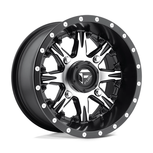 Fuel Off-Road Aluminum Wheels 14X7 Nutz Utv D541 Matte Black Machined
