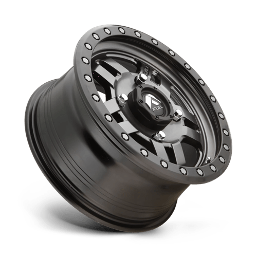 Fuel Off-Road D558 15X7 Matte Gunmetal Black Bead Ring 4x156 +13mm