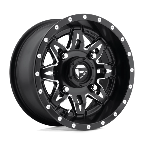 Fuel Off-Road Aluminum Wheels 15X7 Lethal Utv D567 Matte Black Milled