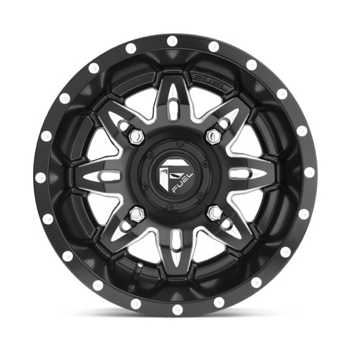 Fuel Off-Road Aluminum Wheels 15X7 Lethal Utv D567 Matte Black Milled