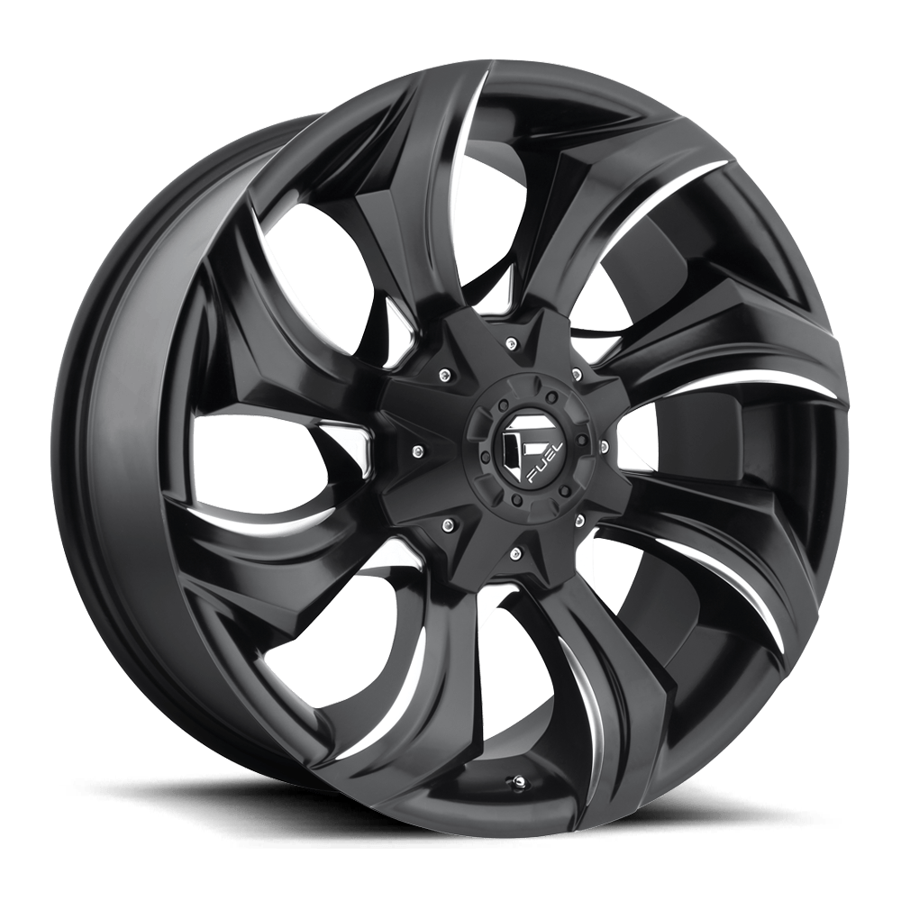 Fuel Off-Road D571 20X9 Gloss Black Milled 5x139.7 +1mm