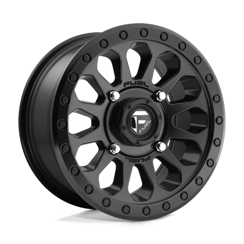 Fuel Off-Road Aluminum Wheels 14X7 Vector Utv D579 Matte Black