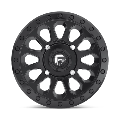 Fuel Off-Road Aluminum Wheels 14X7 Vector Utv D579 Matte Black