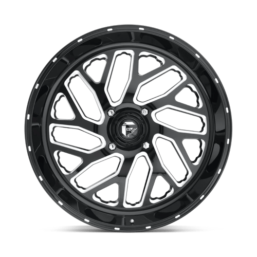 Fuel Off-Road D581 24X7 Gloss Black Milled 4x156 +13mm
