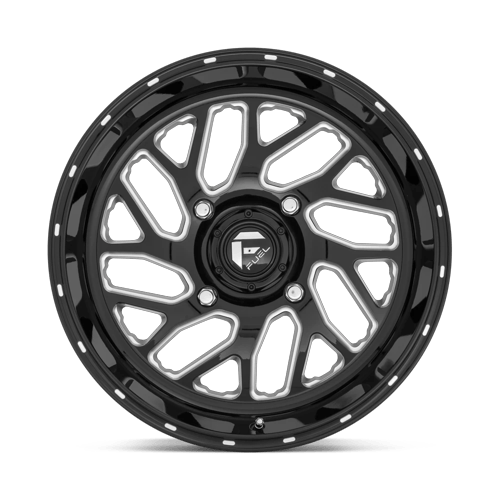 Fuel Off-Road D581 18X7 Gloss Black Milled 4x156 +13mm