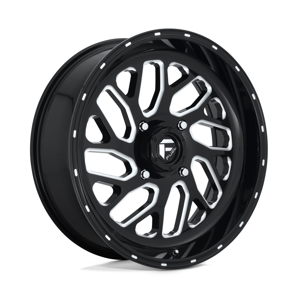 Fuel Off-Road D581 20X7 Gloss Black Milled 4x156 +13mm