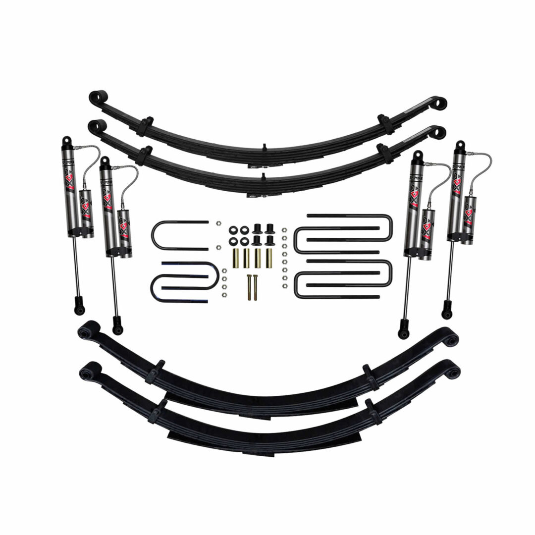 Skyjacker 75-93 Dodge Ramcharger Trailduster 6 In Susp Lift Kit W/ Adx M2.0 Alum Monotube Shocks - D600BKS-XM