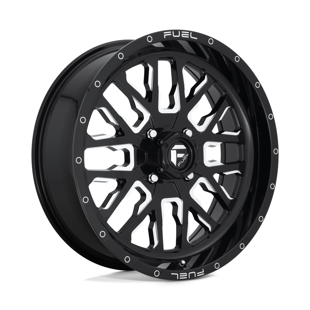 Fuel Off-Road D611 20X7 Gloss Black Milled 4x156 +13mm