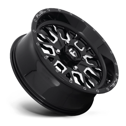 Fuel Off-Road D611 22X7 Gloss Black Milled 4x156 +13mm