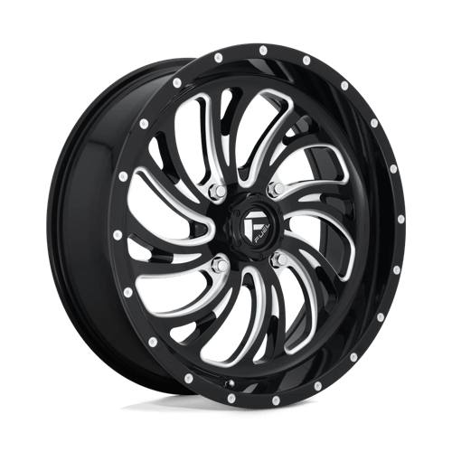 Fuel Off-Road Aluminum Wheels 20X7 Kompressor Utv D641 Gloss Black Milled