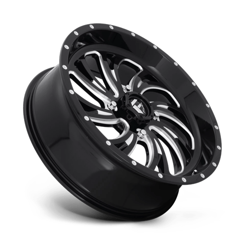 Fuel Off-Road Aluminum Wheels 18X7 Kompressor Utv D641 Gloss Black Milled