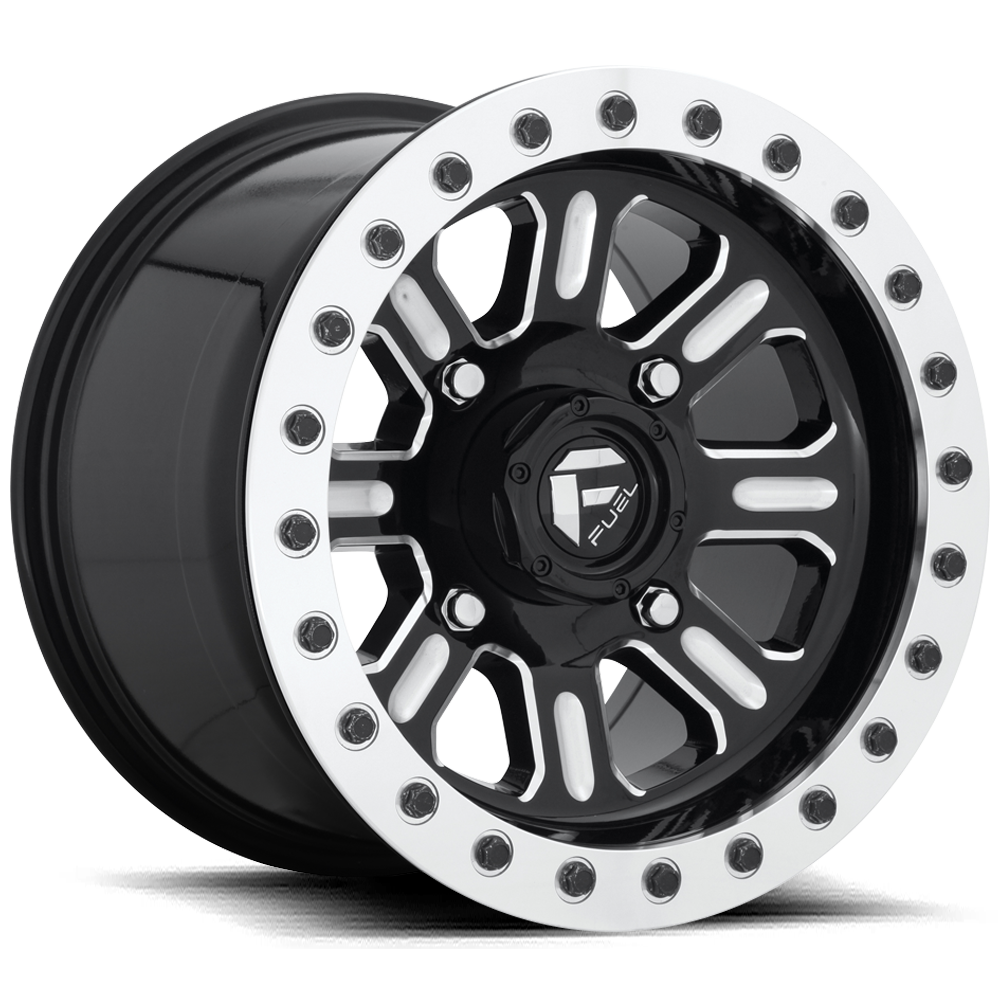 Fuel Off-Road D910 15X7 Gloss Black Milled 4x137 +38mm