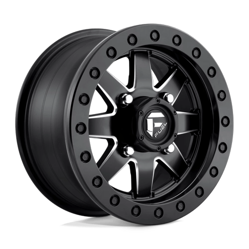 Fuel Off-Road Aluminum Wheels 14X7 Maverick Utv Beadlock D938 Matte Black Milled