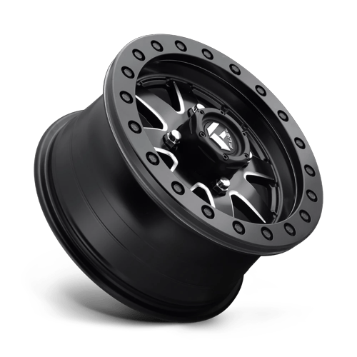 Fuel Off-Road Aluminum Wheels 14X7 Maverick Utv Beadlock D938 Matte Black Milled