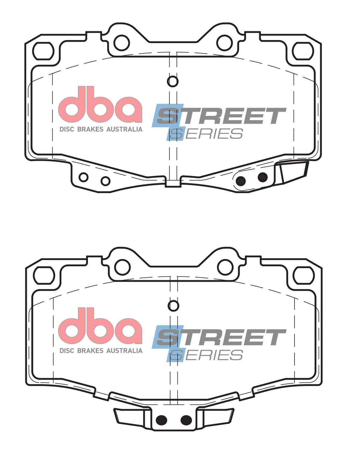 DBA 95-02 Toyota 4Runner (297mm Front Rotor) Street Series Front Brake Pads - DB1149SS
