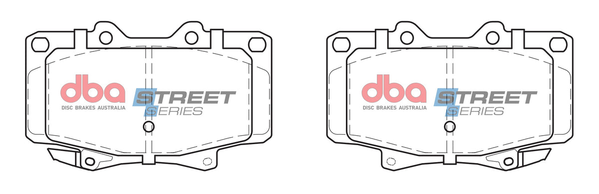 DBA 96-97 Lexus LX450 Front Street Series Brake Pads - DB1199SS