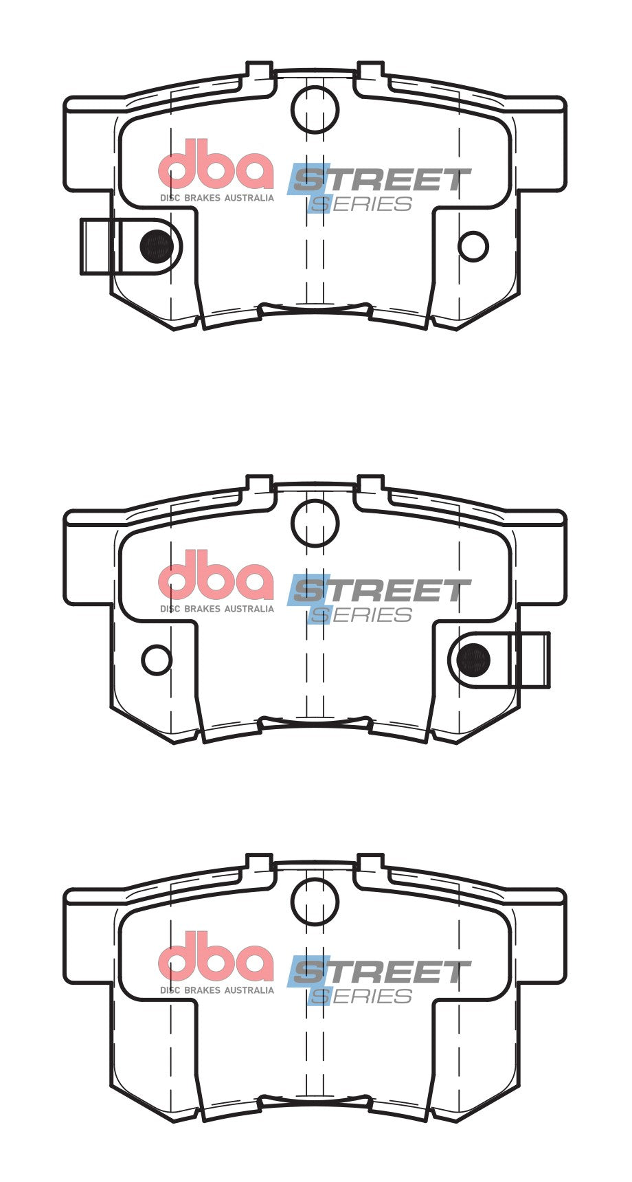DBA 01-03 Acura CL Street Series Rear Brake Pads - DB1230SS