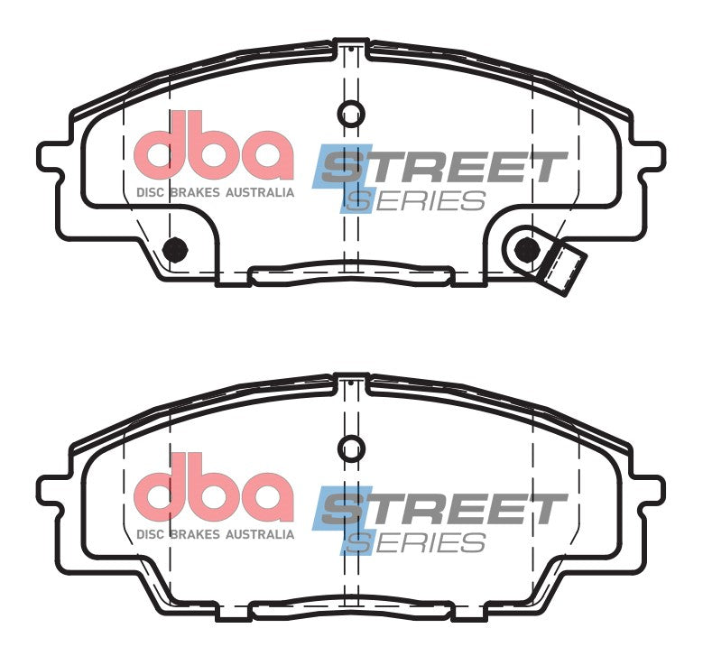 DBA 00-09 Honda S2000 Front Street Series Brake Pads - DB1452SS