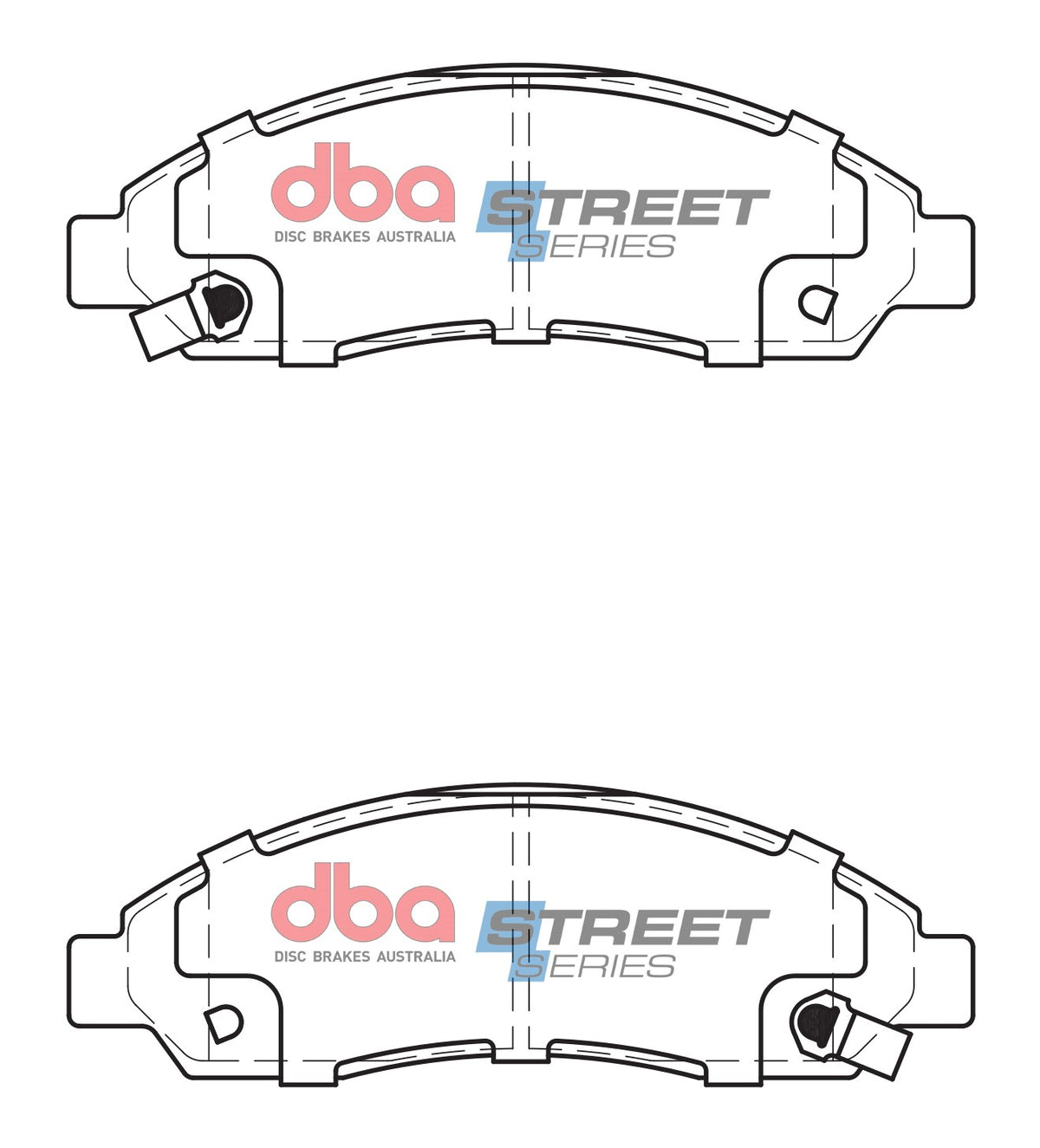 DBA 04-08 Chevrolet Colorado Street Series Front Brake Pads - DB1468SS