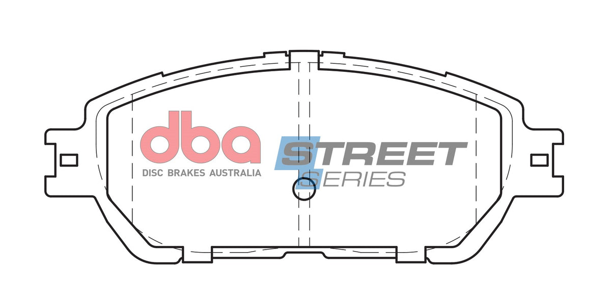 DBA 02-03 Lexus ES300 Street Series Front Brake Pads - DB1490SS