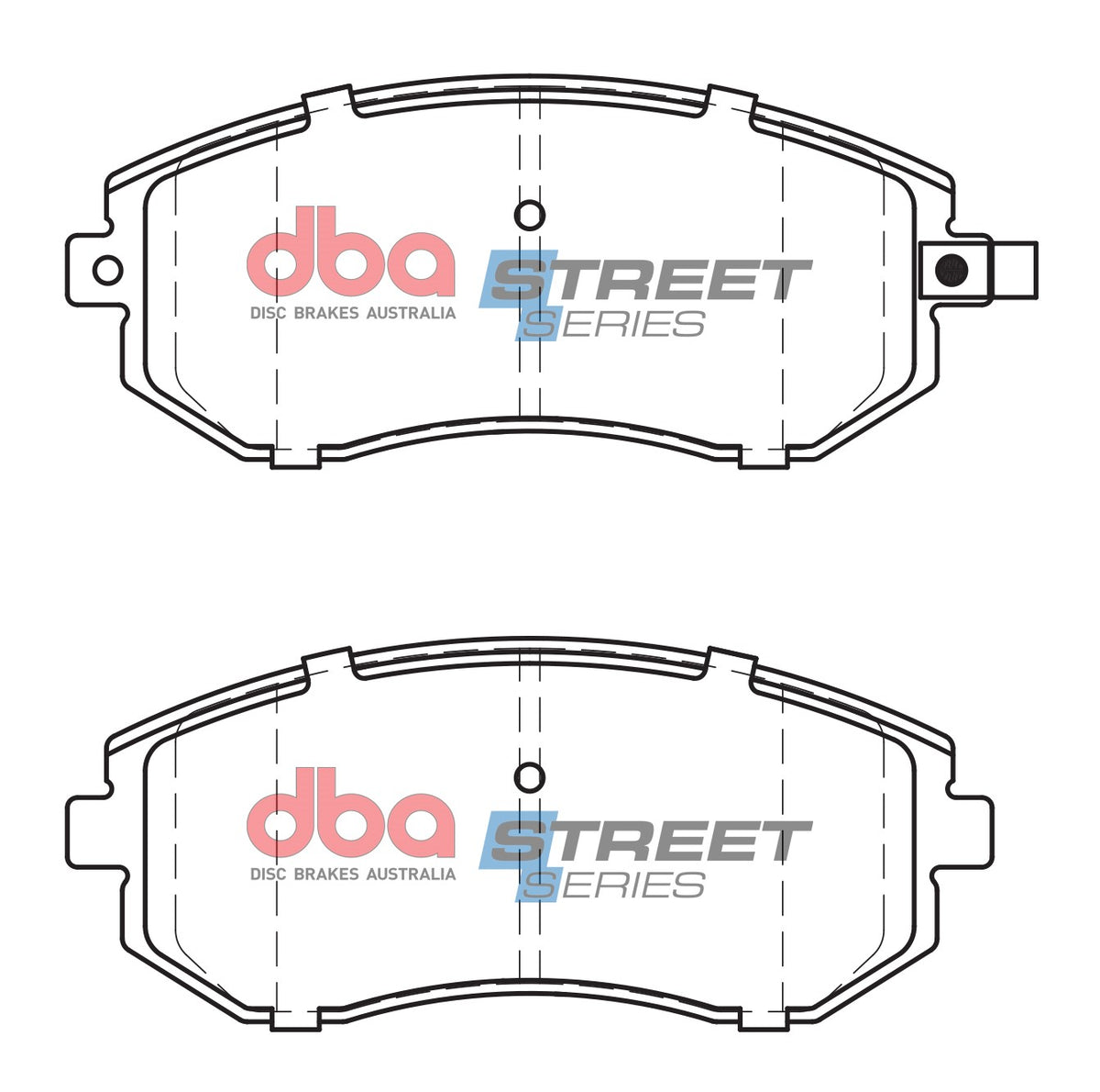 DBA 05-06 Saab 9-2X Aero Street Series Front Brake Pads - DB1491SS